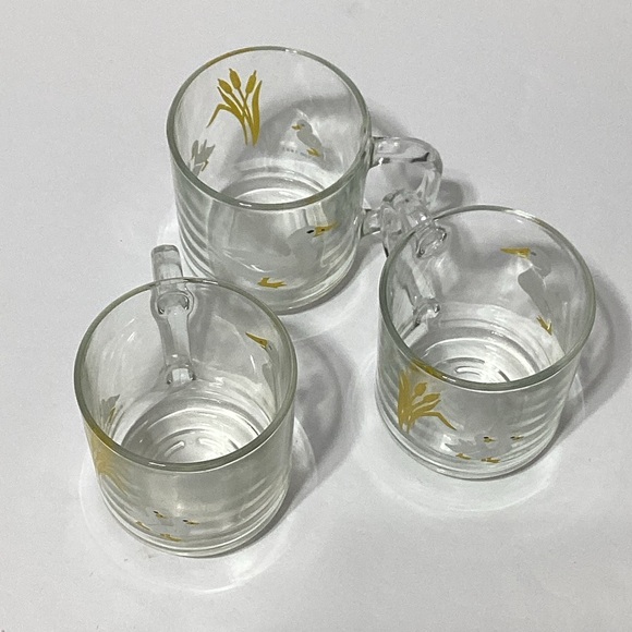 Duck Glass Mug Lot of 3 Carlton 1983 Uminarc - Picture 4 of 13